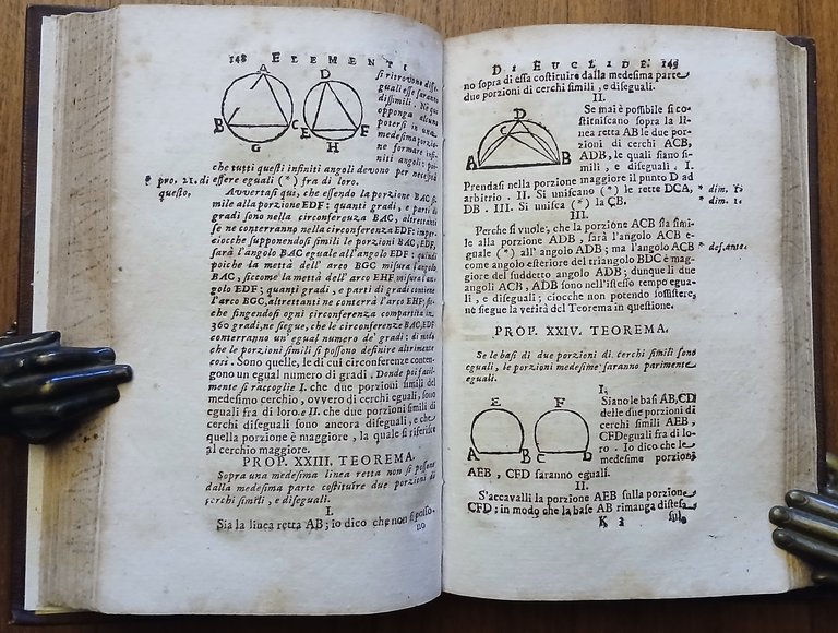 Degli elementi della geometria piana composti da Euclide Megarese, e … | Immagine Gallery 7