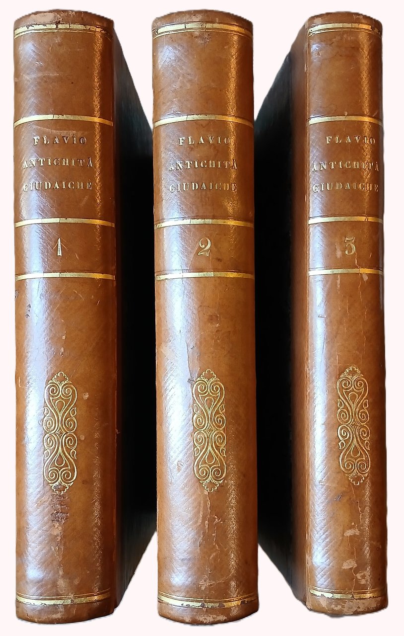 Delle antichità giudaiche di Giuseppe Flavio, tradotte dal greco ed …