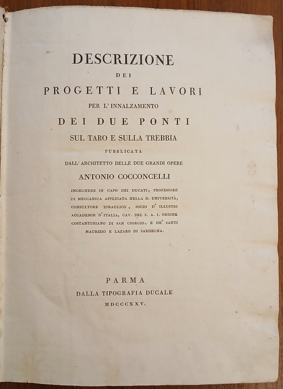 Descrizione dei Progetti e Lavori per l’innalzamento dei due ponti … | Immagine Gallery 3