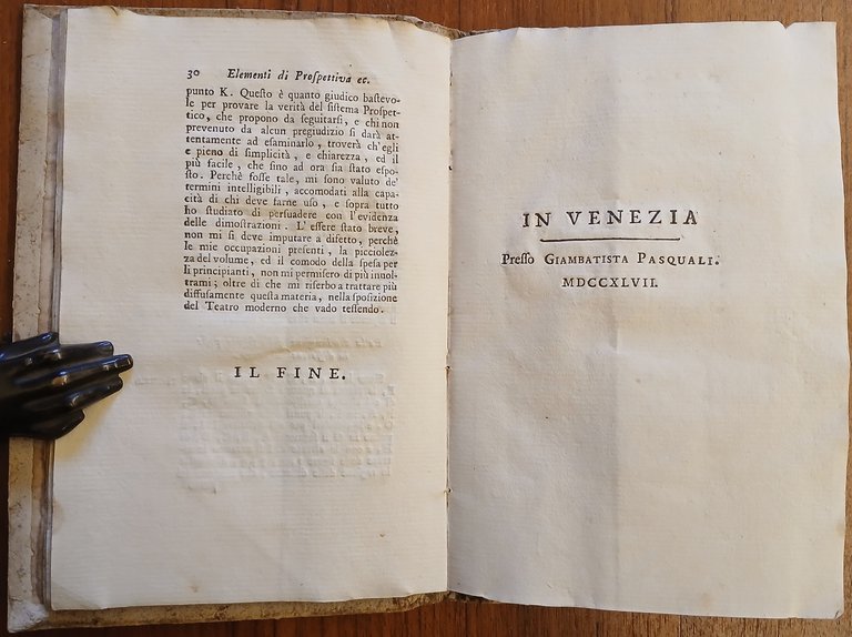 Elementi di prospettiva per uso degli architetti, e pittori esposti … | Immagine Gallery 11