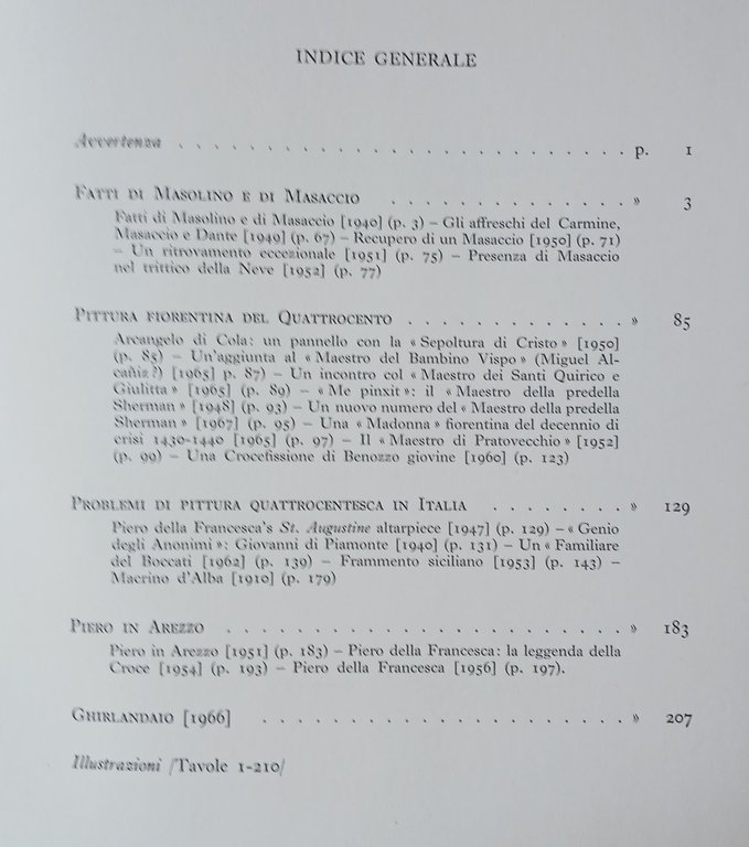 "Fatti di Masolino e di Masaccio" e altri studi sul …