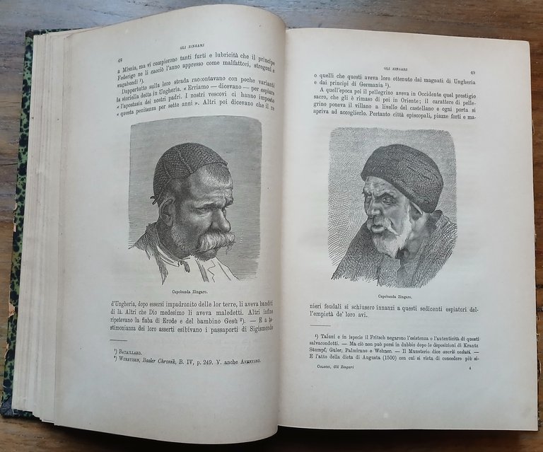 Gli Zingari. Storia d'un popolo errante.