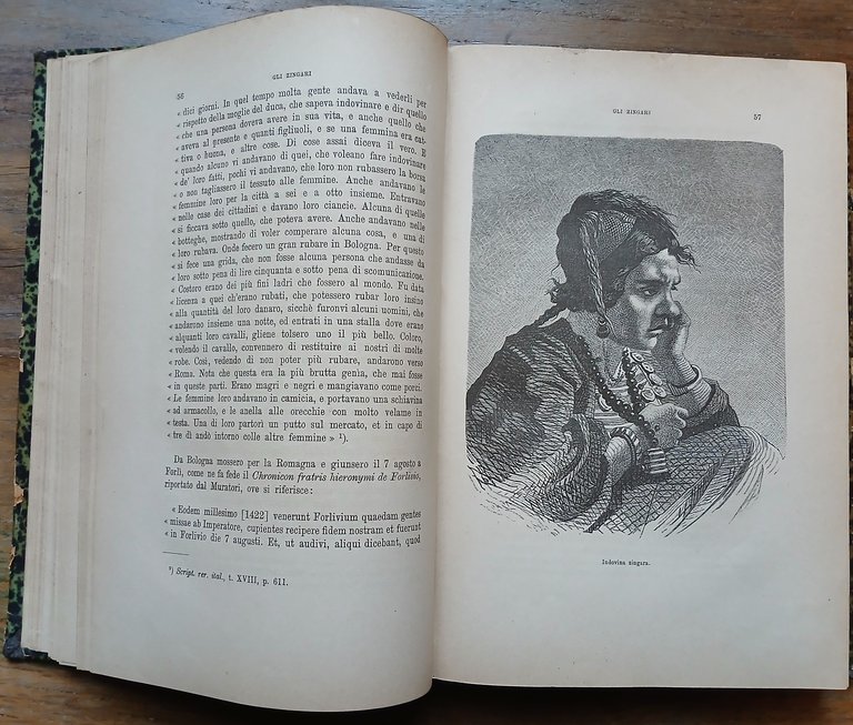 Gli Zingari. Storia d'un popolo errante.