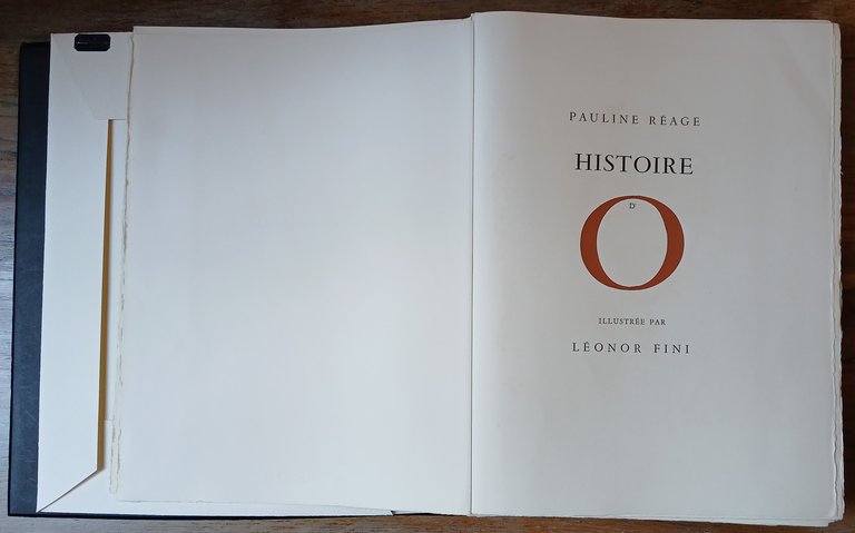 Histoire d'O. Illustrée par Leonor Fini.