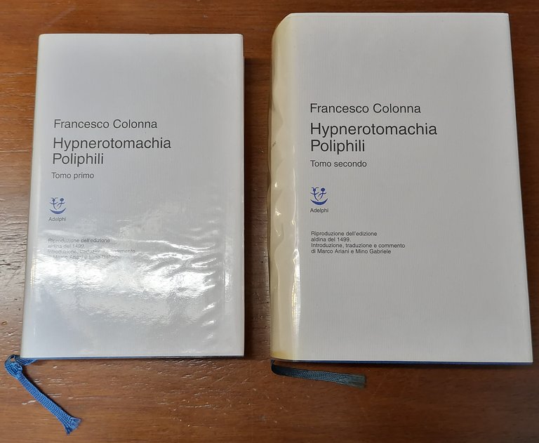 Hypnerotomachia Poliphili. Riproduzione dell'edizione aldina del 1499.