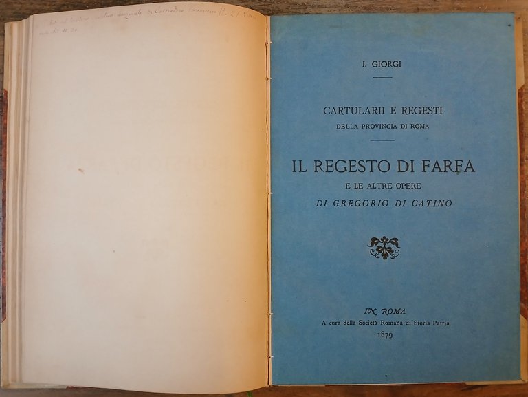 I Duchi di Spoleto. Appendice al libro degli edifici e …
