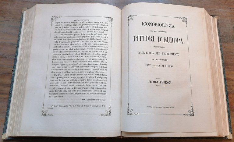 Iconobiologia dei più eccellenti pittori d'Europa, incominciando dall'epoca del risorgimento …