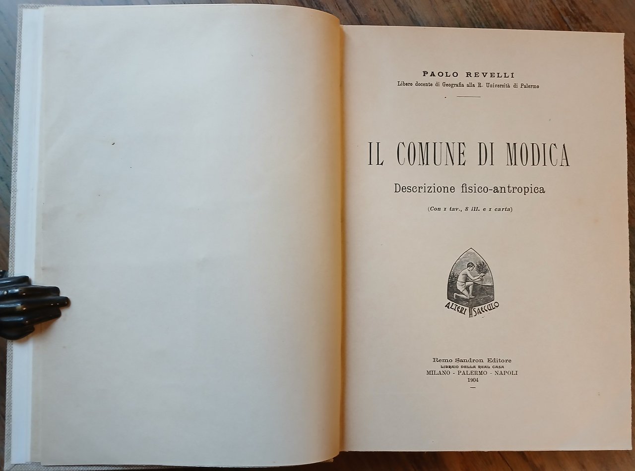 Il Comune di Modica. Descrizione fisico-antropica.