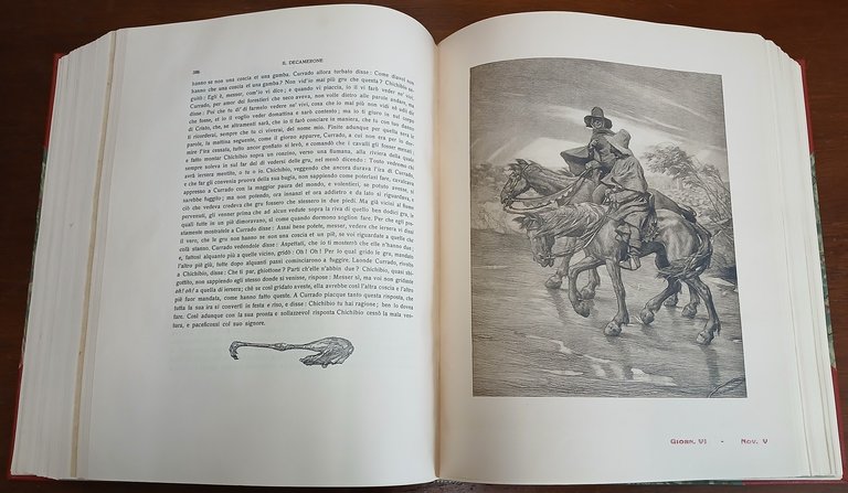 Il Decamerone di Messer Giovanni Boccaccio illustrato da Tito Lessi.