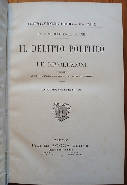 Il delitto politico e le rivoluzioni in rapporto al diritto, … | Immagine Gallery 2