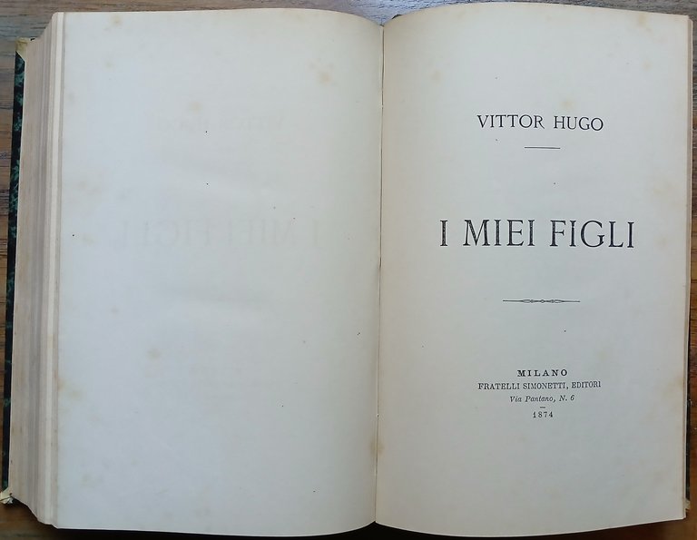 "Il Novantatré, di Vittor Hugo. Versione letterale di C. Pizzigoni."