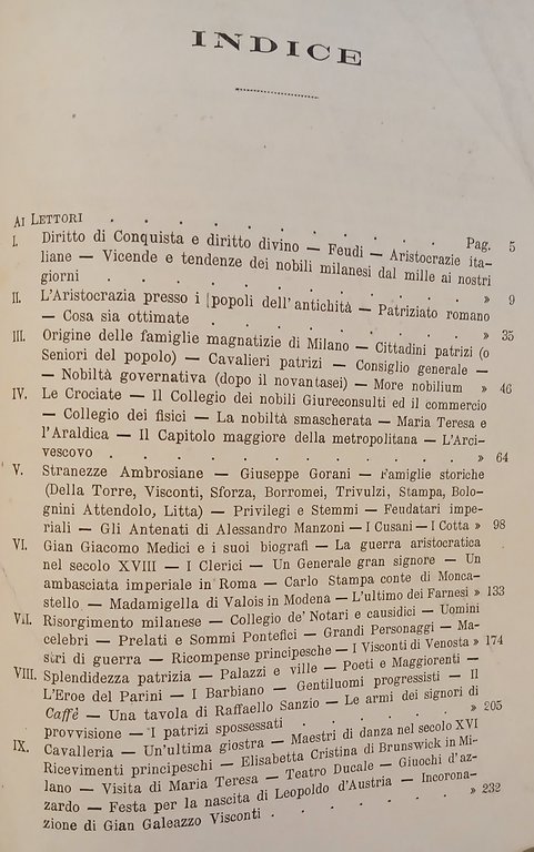 Il patriziato milanese, secondo nuovi documenti deposti negli archivi pubblici …
