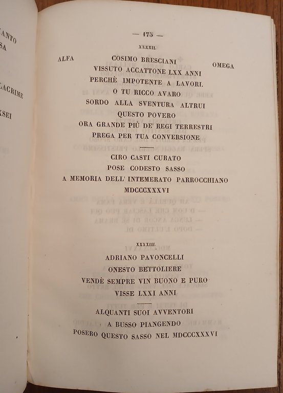 Iscrizioni italiane del Dottor Carlo Mongardi medicinese socio di varie … | Immagine Gallery 11