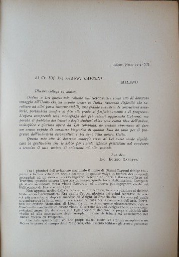 L' Aeronautica moderna.