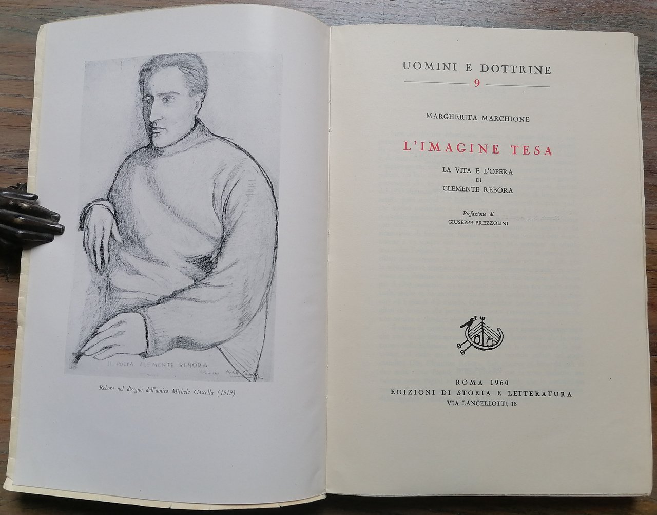 "L'imagine tesa". La vita e l'opera di Clemente Rebora.