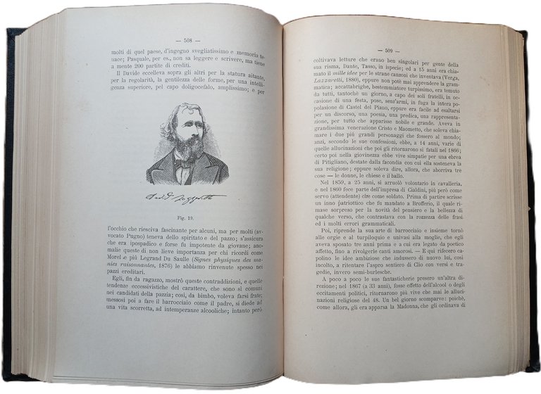 L'uomo di genio in rapporto alla psichiatria, alla storia ed …
