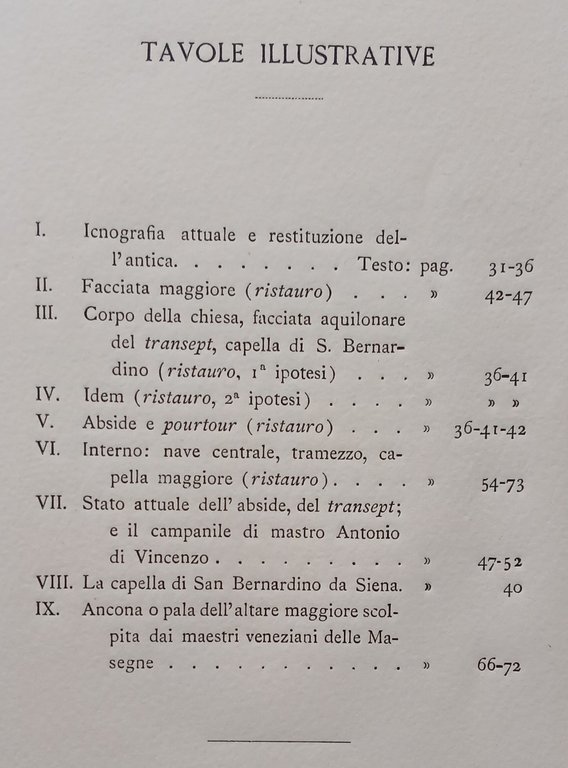"La Chiesa di S. Francesco in Bologna." Testo ed Atlante …