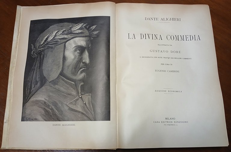 La Divina Commedia illustrata da Gustavo Doré e dichiarata con …