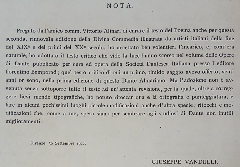 La Divina Commedia novamente illustrata da artisti italiani a cura …