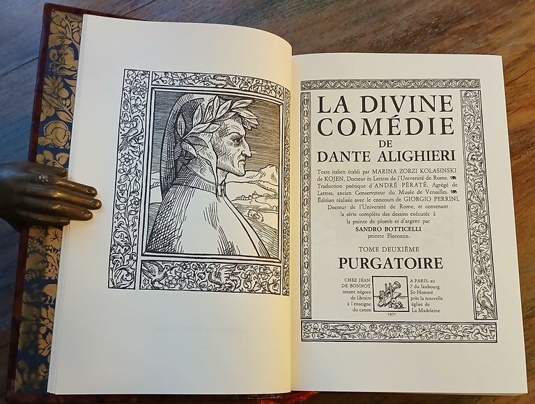La Divine Comédie. Enfer. Purgatoire. Paradis.