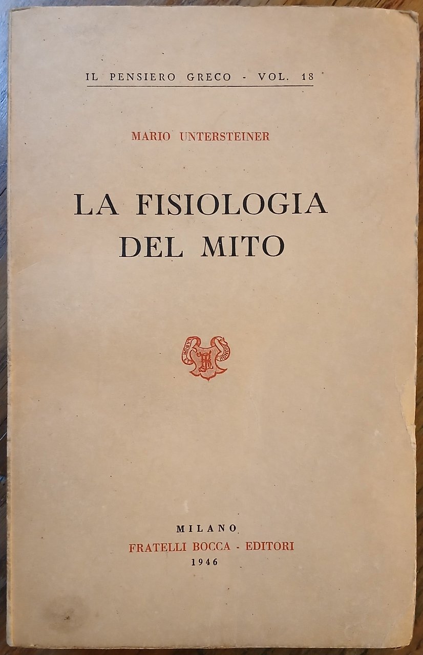 La Fisiologia del Mito.