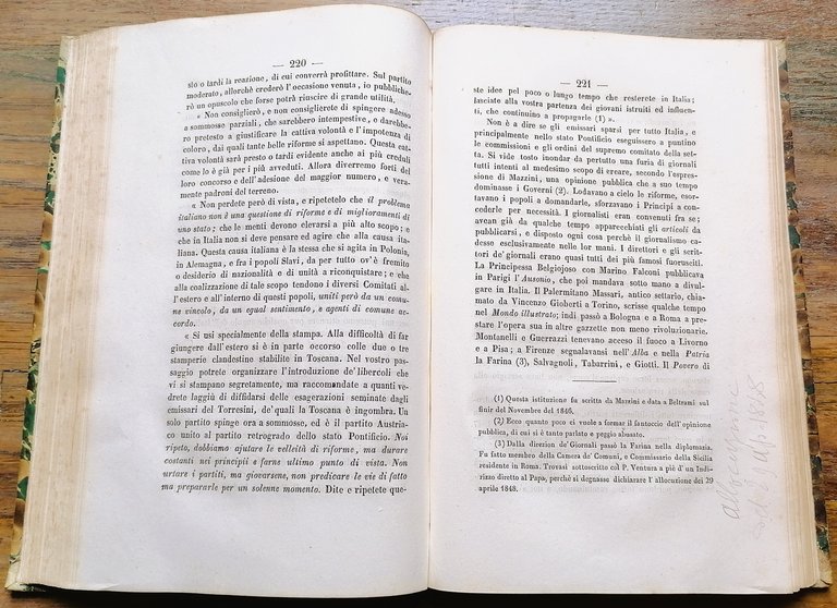 La Rivoluzione Romana al giudizio degli imparziali.