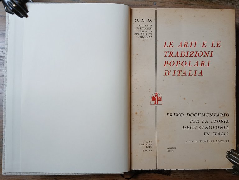 Le Arti e le Tradizioni popolari d'Italia. Primo documentario per …