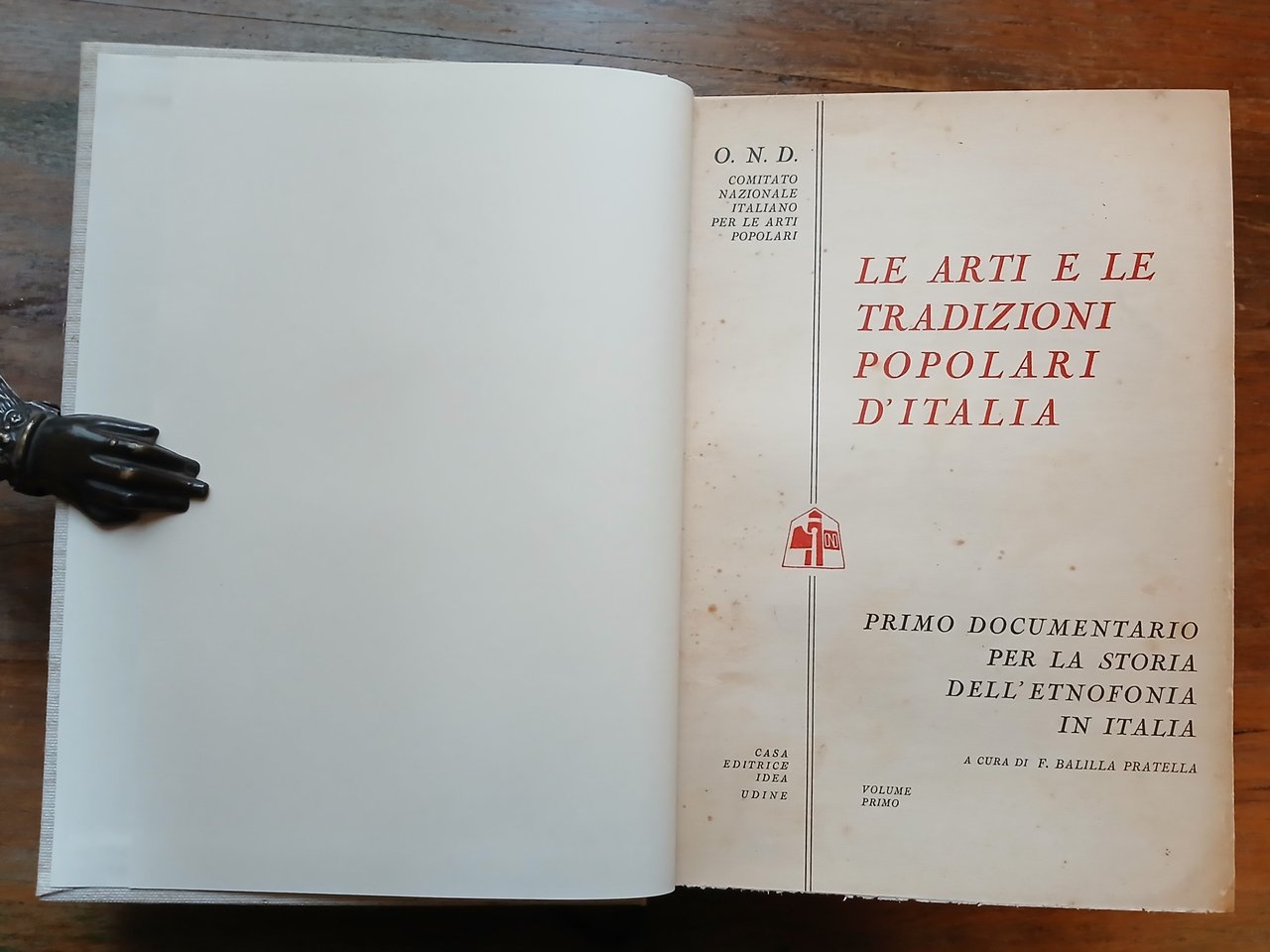 Le Arti e le Tradizioni popolari d'Italia. Primo documentario per …