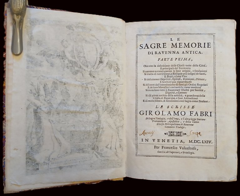 Le Sagre Memorie di Ravenna antica.