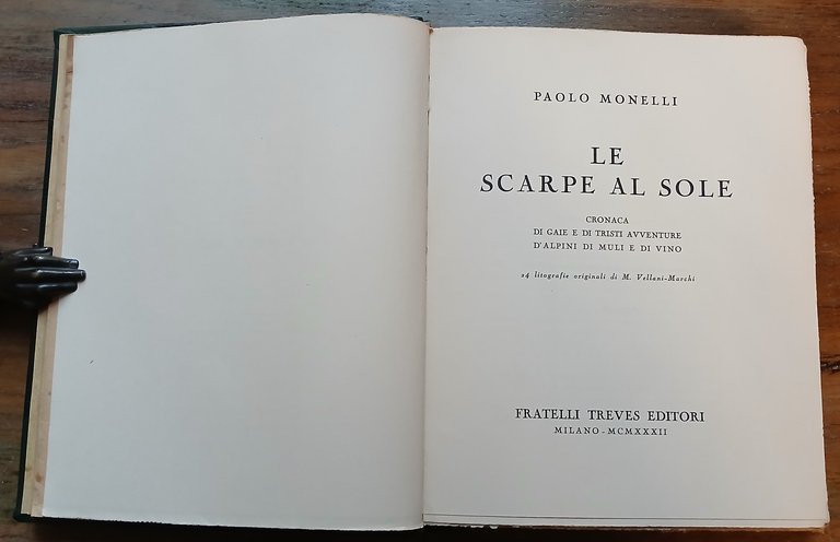 Le scarpe al sole. Cronaca di gaie e di tristi …
