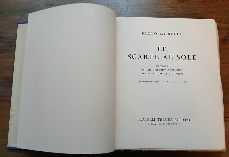 Le scarpe al sole. Cronaca di gaie e tristi avventure …