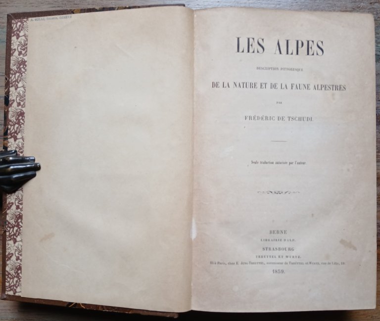 Les Alpes. Description pittoresque de la nature et de la …