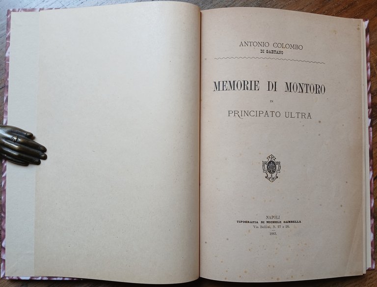 Memorie di Montoro in Principato Ultra.