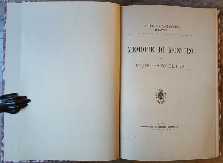Memorie di Montoro in Principato Ultra.