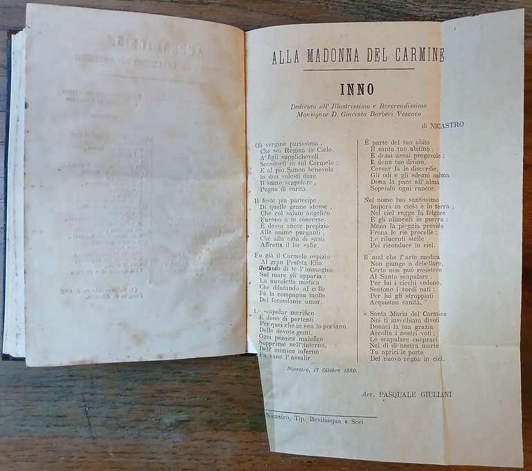 Memorie istoriche della Città di Nicastro da' tempi più remoti …