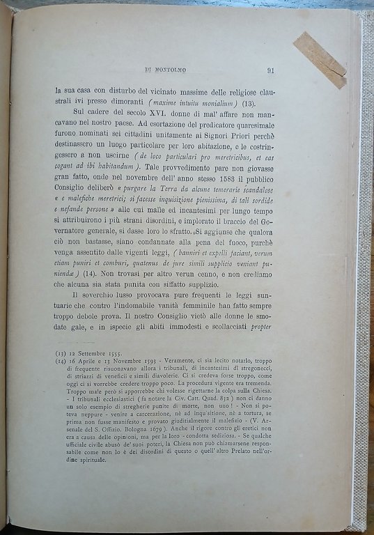 Montolmo (oggi città di Pausola). Sua origine incrementi e decadenza …
