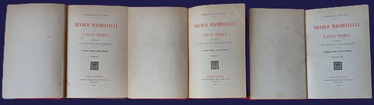 Niccolò Machiavelli e i suoi tempi, illustrati con nuovi documenti. … | Immagine Gallery 1