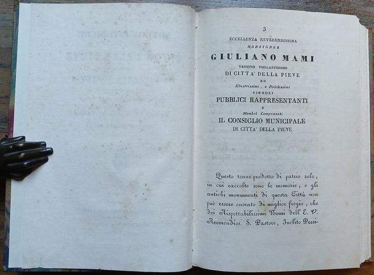 Notizie istoriche di Città della Pieve raccolte da Giuseppe Bolletti, …