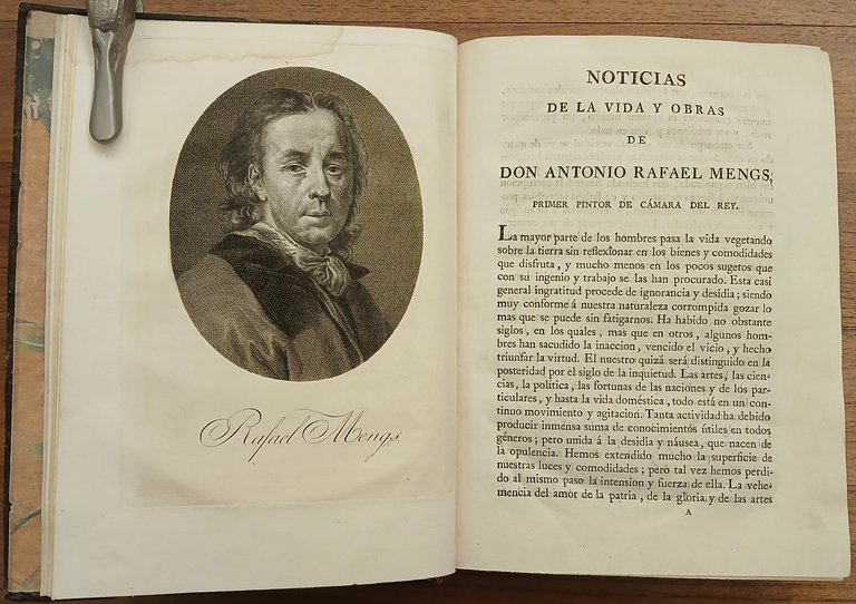 Obras de D. Antonio Rafael Mengs, primer pintor de Càmara …