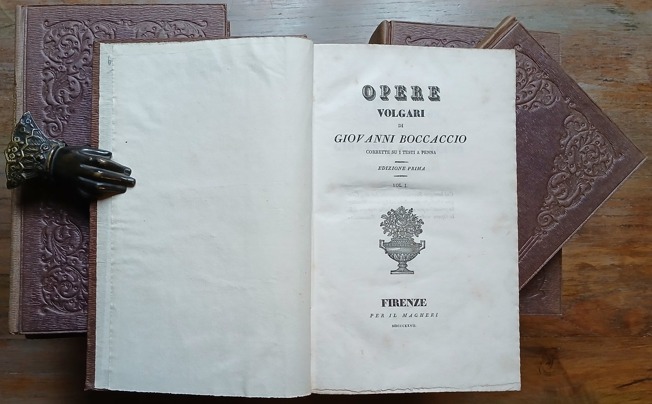 Opere volgari di Giovanni Boccaccio corrette su i testi a …