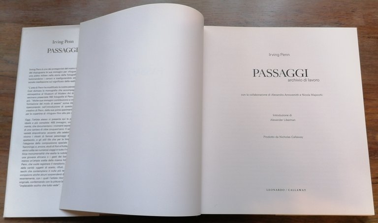 Passaggi. Archivio di lavoro.