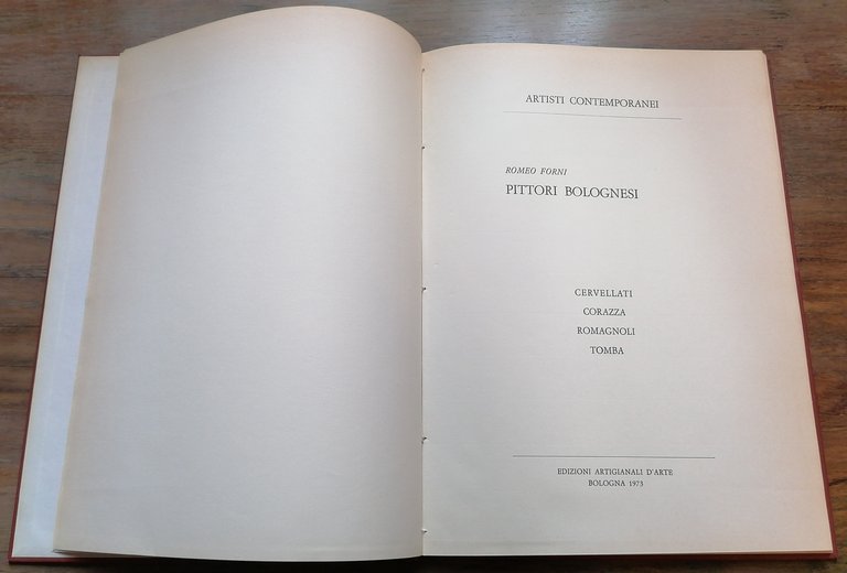 Pittori bolognesi. Cervellati, Corazza, Romagnoli, Tomba. | Immagine Gallery 1