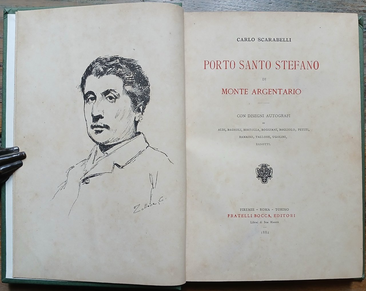 Porto Santo Stefano di Monte Argentario. Con disegni autografi di …