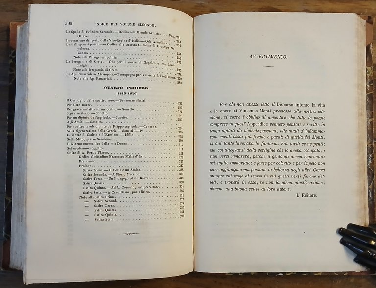 Prose e poesie di Vincenzo Monti nuovamente ordinate, accresciute di …