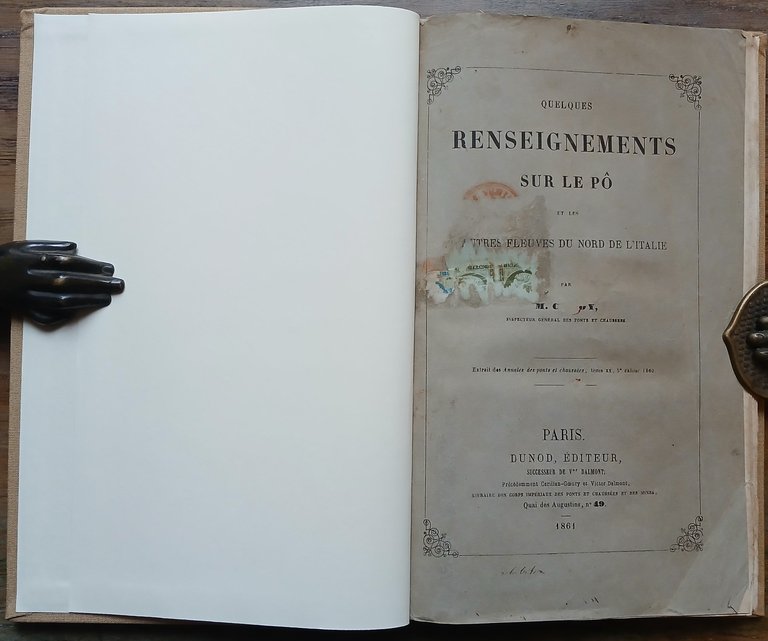 Quelques renseignements sur le Po et les autres fleuves du …
