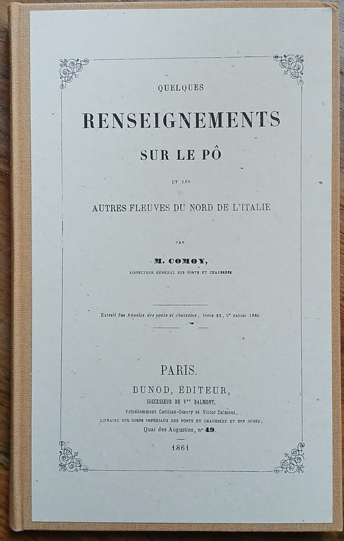 Quelques renseignements sur le Po et les autres fleuves du …