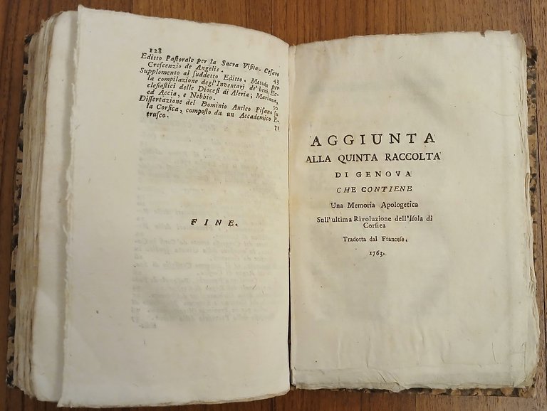 “Raccolta di documenti, memorie, e manifesti fin ora pubblicati intorno …