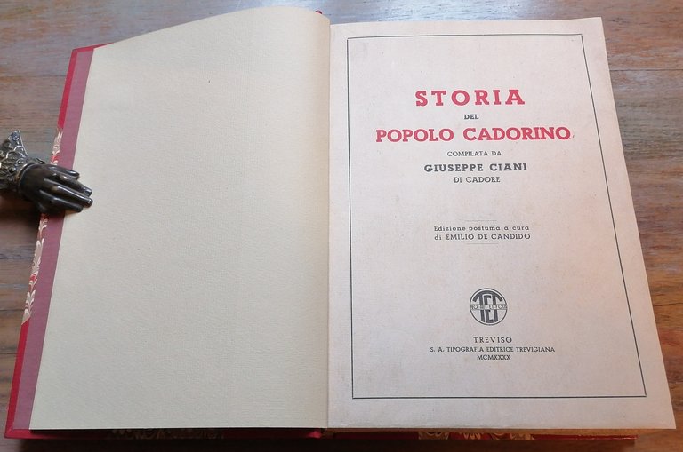 Storia del Popolo Cadorino.