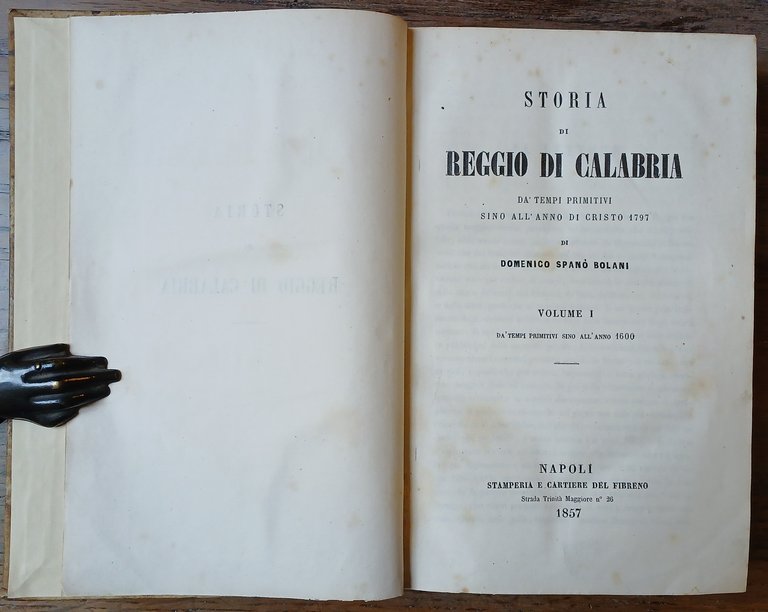 Storia di Reggio Calabria, da' tempi primitivi sino all'anno di …