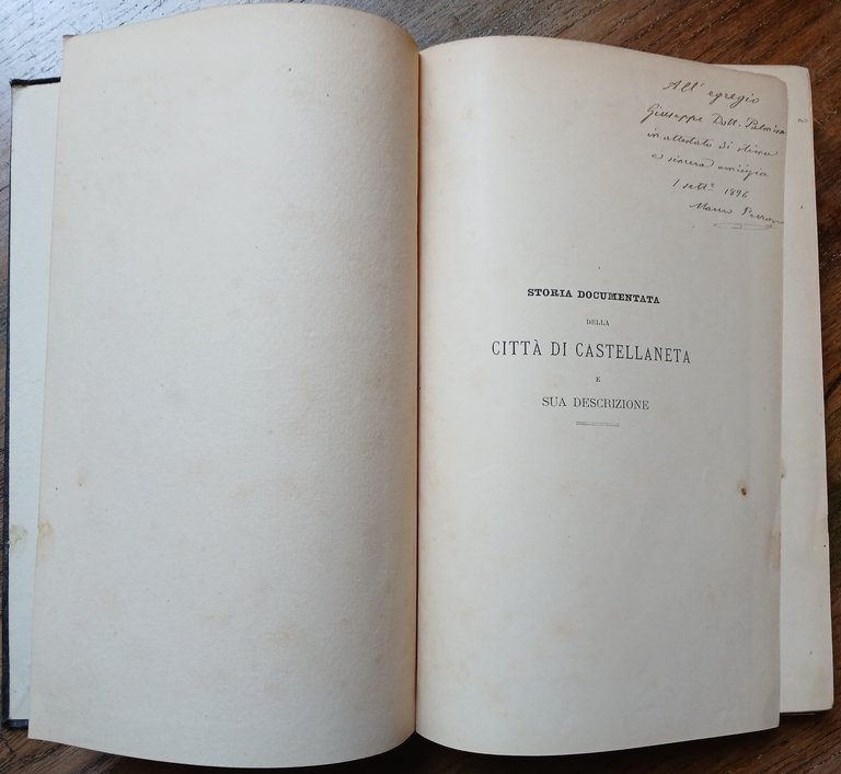 Storia documentata della Città di Castellaneta e sua descrizione, pel …
